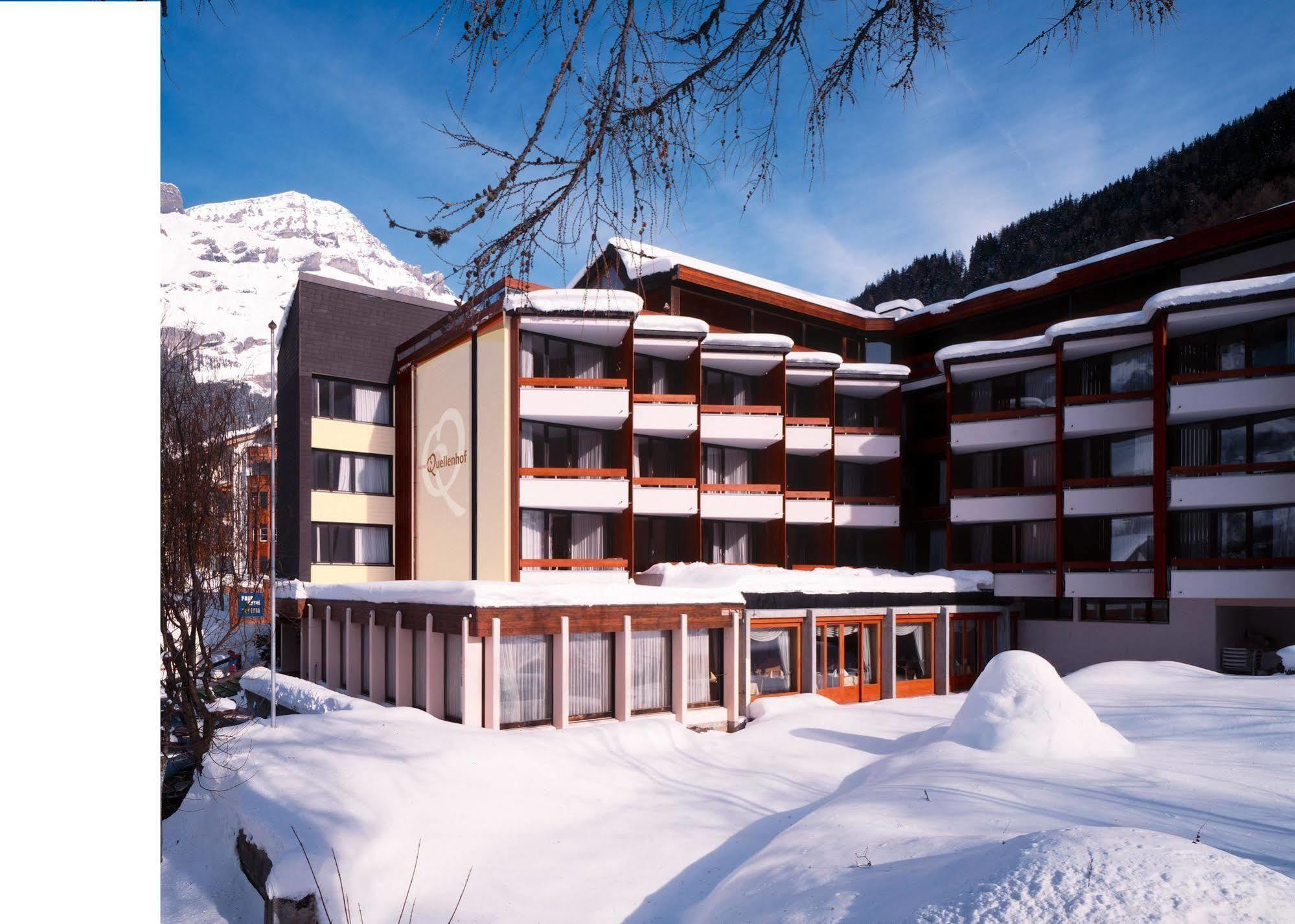 Hotel Quellenhof Лойкербад Экстерьер фото